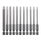 Vesttio Security Torx Bit Set 11PCS 1/4 Hex Shank T6-T40/3 Inch, Grey New. Price: $18.48.