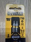 Dewalt DWA1T10 Max Fit T-10 2 Pc New. Price: $5.25.