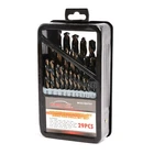 1/16"-1/2" Cobalt Left Hand Drill Bit Set For Cast Steel, Plastic Wood 29PCS New. Price: $36.50.