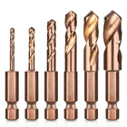 M35 Cobalt Stubby Drill Bits 6PCS Short For Metal With 1 4 Hex Shank New. Price: $33.55.