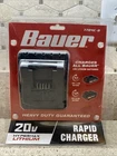 Bauer Rapid Battery Charger Hypermax 20V Lithium Ion Batteries 1704C-B 63947 Open. Price: $25.00.