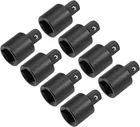 Uxcell 8PCS 1/2" Drive (f) 3/8" (m) Socket Reducer To M, Black New. Price: $34.79.
