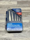 Century Drill & Tool 73215 Square Flute Screw Extractor Set, #1 - #5 New. Price: $25.95.