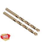 Patikil Drill Bit 2PC, 4341 Hss 135 Gold, Metal Wood Acrylic New. Price: $20.00.