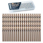 Rcindus 20PCS 3/16" Cobalt Drill Bit, Hss M35 Metal Bits For Steel, Sta... New. Price: $31.10.