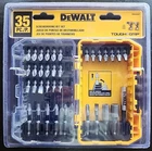 Dewalt Tough Grip 35-PIECE Screwdriving Bit DWA35SET Durable Steel, 1/4" Hex New. Price: $19.94.