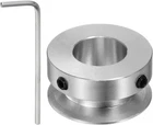 Harfington Single Groove Pulley Fixed Bore 15MMX30MM, Silver Tone New. Price: $14.76.