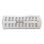 Big Horn #61-80 Drill Bit Gauge Precision Size Measuring Tool New. Price: $14.86.