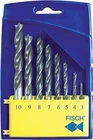 Fisch 01200008K Standard Wood Twist Drill Set In Plastic Box, V, New. Price: $29.99.