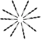 1/4" (10PCS) Masonry Drill Bit, Concrete Set, YG8 Tungsten Carbide ... New. Price: $14.56.
