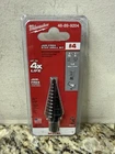 Milwaukee 48-89-9204 3/16"-7/8" Step Drill Bit Metal (brand New). Price: $11.90.