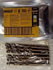 Dewalt 23/64" Pilot Point Drill Bits 6-PACK DW1923 New. Price: $18.00.