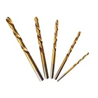 Left-handed Titanium Coated Premium Drill Bit Set, 5-PC. 9215 Atd Alloy Steel New. Price: $19.95.