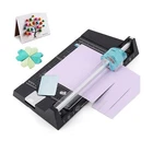 12 Inch Rotary Paper Cutter Heavy Duty, Trimmer With 4 Different Blades... New. Price: $118.82.