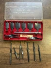 Craftsman Power Wood Boring Bits 10PC Set W/extras Shown - Usa Vintage Used. Price: $15.99.