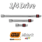 Gearwrench 1/4" Drive Locking Extension Set 2/3/6 Inch #81003 New. Price: $38.50.