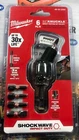 New Milwaukee 48-32-2300 Shockwave Degreee Knuckle Pivoting Bit Holder Set. Price: $19.95.