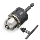 Yakamoz 0.6-6.5MM 1/40-1/4" Capacity Drill Chuck Adapter Converter With Black New. Price: $14.64.