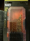 New Factory Sealed Klein Tools 53614 Titanium Drill Bit Set, Pc.. Price: $30.00.