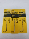3 Dewalt DW1208 1/8" Cobalt Drill Bits New. Price: $29.99.