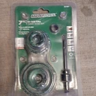 Masterforce 7 Pc Bi-metal Hole Saw Kit 1-2.5 In Diameters Mpn 252-6021 New. Price: $18.25.