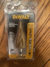Dewalt Step Drill Bit Set, 7/8-INCH To 1-1/8-INCH (DWA1789IR) New. Price: $30.00.