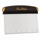 Bench Scraper Dough Cutter Chocolate Stainless Steel 6" Blade Chocomaker New. Price: $9.99.