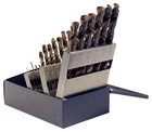 Chicago Latrobe 25PC Cobalt Metric Drill Bit Set 1-13MM 54127 Made In Usa New. Price: $214.77.