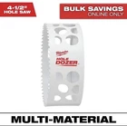 Milwaukee 4-1/2 In. Hole Dozer Bi-metal Saw New. Price: $18.99.