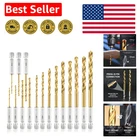 Amoolo 16-PIECE Hss Titanium Hex Drill Bit Set Quick Change & Precision Design New. Price: $25.99.