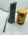 Pack Of Dewalt Solid Rock Carbide Sds+ Drill Bit 1/4" X 6" DW5517B25 Open. Price: $98.83.