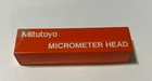 New Mitutoyo Micrometer Head 149-131 MHM2-15 Rounded Face Linear Stages Japan. Price: $59.99.