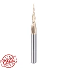 Spetool Tapered Ball Nose End Mill, 1/4" Shank, 1/64" Radius New. Price: $40.49.