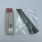 (8) Pack Milwaukee 48-20-7574 Sds+ 1/2" X 10" 12" Drill Bit 44 Magnum Carbide Used. Price: $25.00.