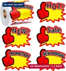 Tinlade 500 Pcs Starburst Signs Price Stickers 2.8 X 3.5 Inch Self Adhesive New. Price: $28.98.