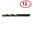 Champion XGO-1/8 1/8" Black & Gold Heavy Duty Jobber Drill (12PACK) New. Price: $30.54.
