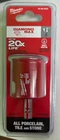Milwaukee 49-56-0520 1-3/8" Diamond Max Hole Saw Bit New. Price: $19.99.