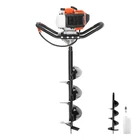 Vevor Post Hole Digger 43CC Gas Powered Earth With 8" Auger Drill Bit New. Price: $125.90.