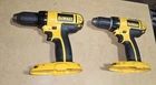 Dewalt Lot DC720, DC759, DC9096, 1/2 18V Drills, Charger, Battery Not Working Used. Price: $30.00.