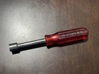 Vintage Red Handled Xcelite HS16 HS-16 1/2 Nut Driver Socket Usa Tool Used. Price: $6.50.