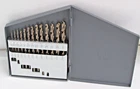 Chicago Latrobe 13PC Cobalt Drill Bit Set 57851 M42 Jobber Lengths 1/16-1/4 Usa New. Price: $49.00.