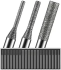20PCS 1MM/7PCS, 2MM/7PCS, 3MM/6PCS, 150-GRIT Diamond Drill Bits 1/8 Shank Compat New. Price: $7.69.