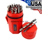 Norseman 29PC Cn-tech Drill Bit Set Nitride-cryo M7 1/16-1/2 Hi-moly Usa CT-29P New. Price: $159.97.