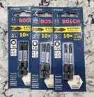 6 Bosch Inch T25 T30 T40 Star Torx Impact Driver Bit - Packs Of New. Price: $12.00.