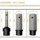 2PCS 10MM 20MM 25MM Diamond Finger Milling Bits Grinding Tile Stones Countertop New. Price: $38.99.