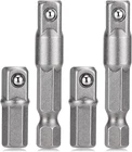 Pack 1/4 Hex To Socket Adapter, Impact Extension Converter... New. Price: $13.99.