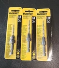 Dewalt #6 (DW2567), #8 (DW2568), #10 (DW2569) Countersink Drill Bit, 3 Pieces New. Price: $23.99.