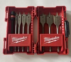 Milwaukee Tool 49-22-0175 Flat Boring Bit 6" Universal Set 8PC Used. Price: $18.74.
