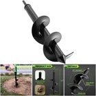 4'X12' Heavy-duty Garden Auger Spiral Drill Bit 3/8' Hex Drive Bulb Planter Tool New. Price: $39.94.