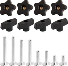 Powertec 71121 Track Knob Kit W/ 5/16 -18 Threaded, 16PCS Set New. Price: $18.85.